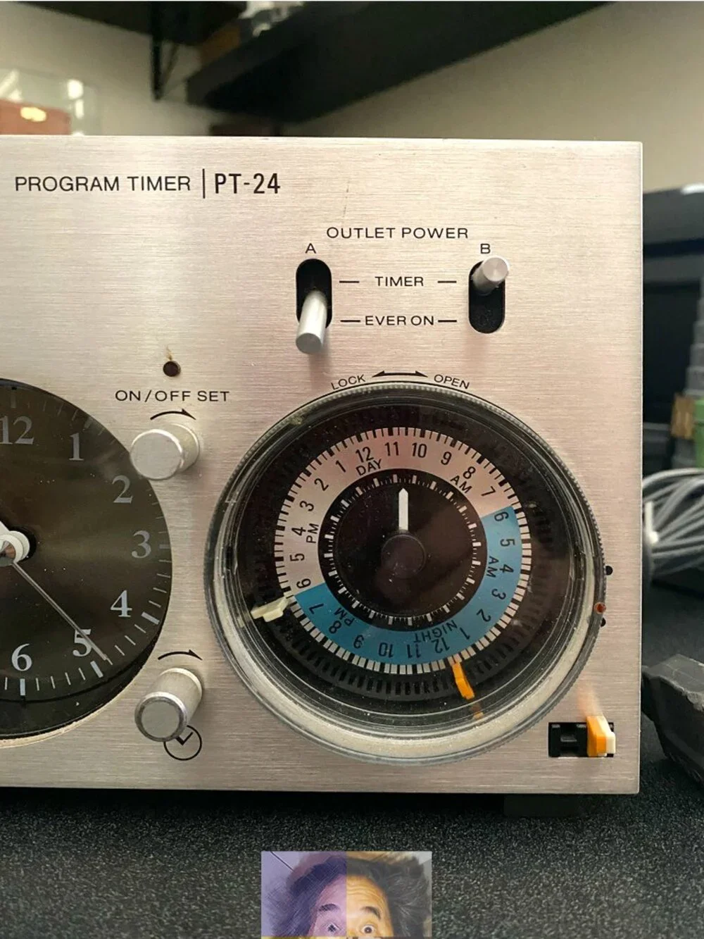Vintage Sony PT-24 Program Timer – Made in Japan – Working Condition